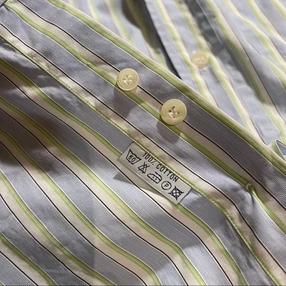 ✨3xHOST PICK✨Brioni for Neiman Marcus Striped Dress Shirt